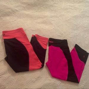 Zumba Capri leggings Bundle!!